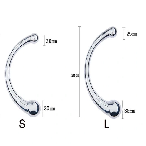 Elegant Double Anal Ended Stainless Hook 5858 Steel 0120